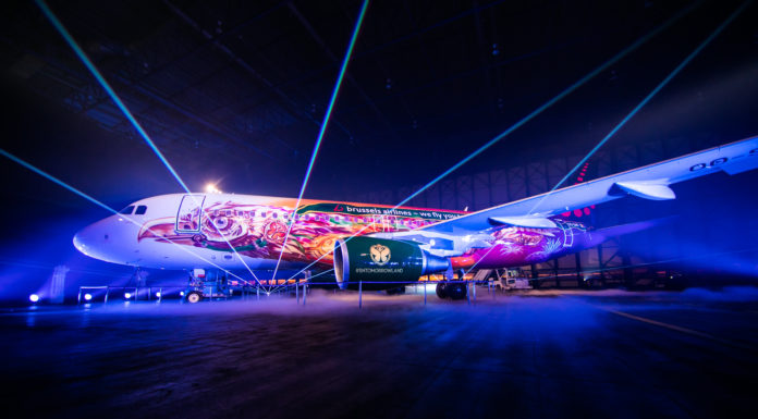 Brussels Airlines & Tomorrowland creëren speciaal TML vliegtuig “Amare”