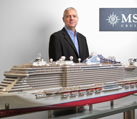 Van luchtvaart naar cruises: Frank Van den Steen, nieuwe Country Manager MSC Cruises Benelux