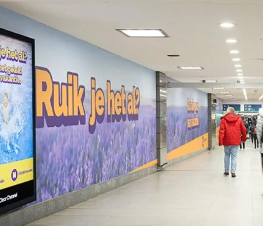 Neckermann laat Brusselse Zuidstation naar lavendel ruiken