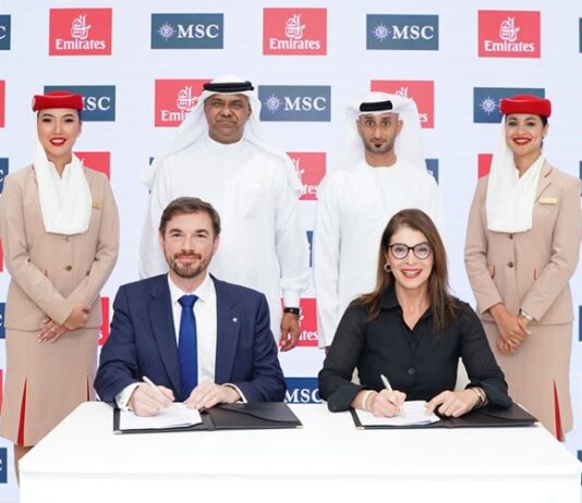 MSC Cruises en Emirates verlengen samenwerking om positie Dubai als cruisehub te verstevigen