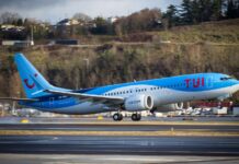 TUI fly verwelkomt 9e Boeing 737-8 in haar Belgische vloot