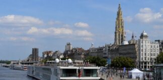 Lage waterstanden in Europa doen aantal cruiseschepen in Antwerpen verdubbelen